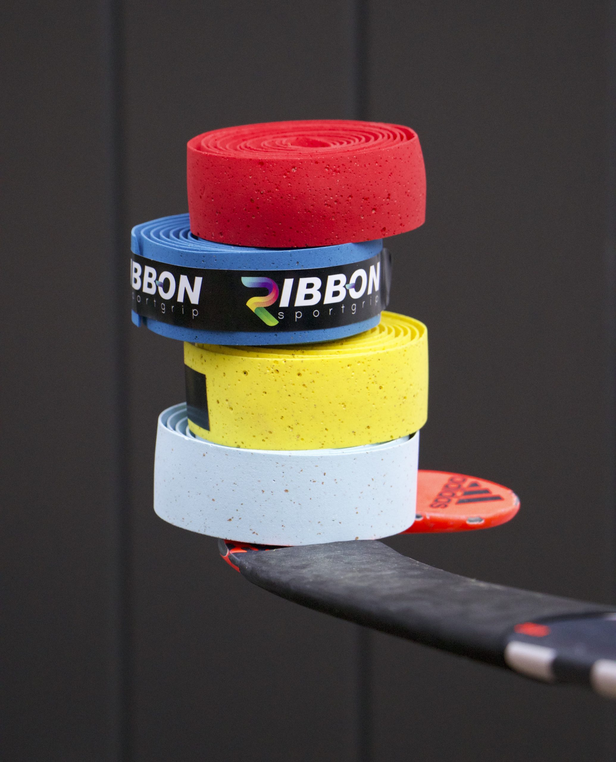 RIBBON Cork hockey stick grip RIBBON | Yellow Sportgrip